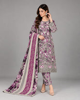 Printed 3-PC DRESS