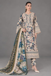 Printed 3-PC DRESS