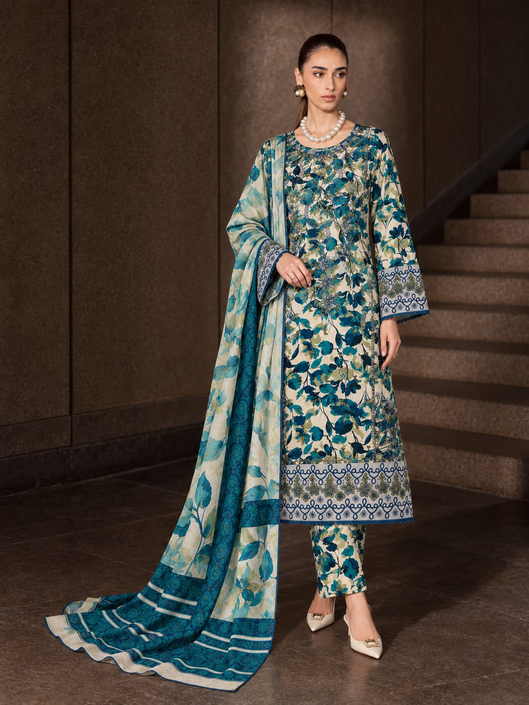 Luxury 3-pc Dress